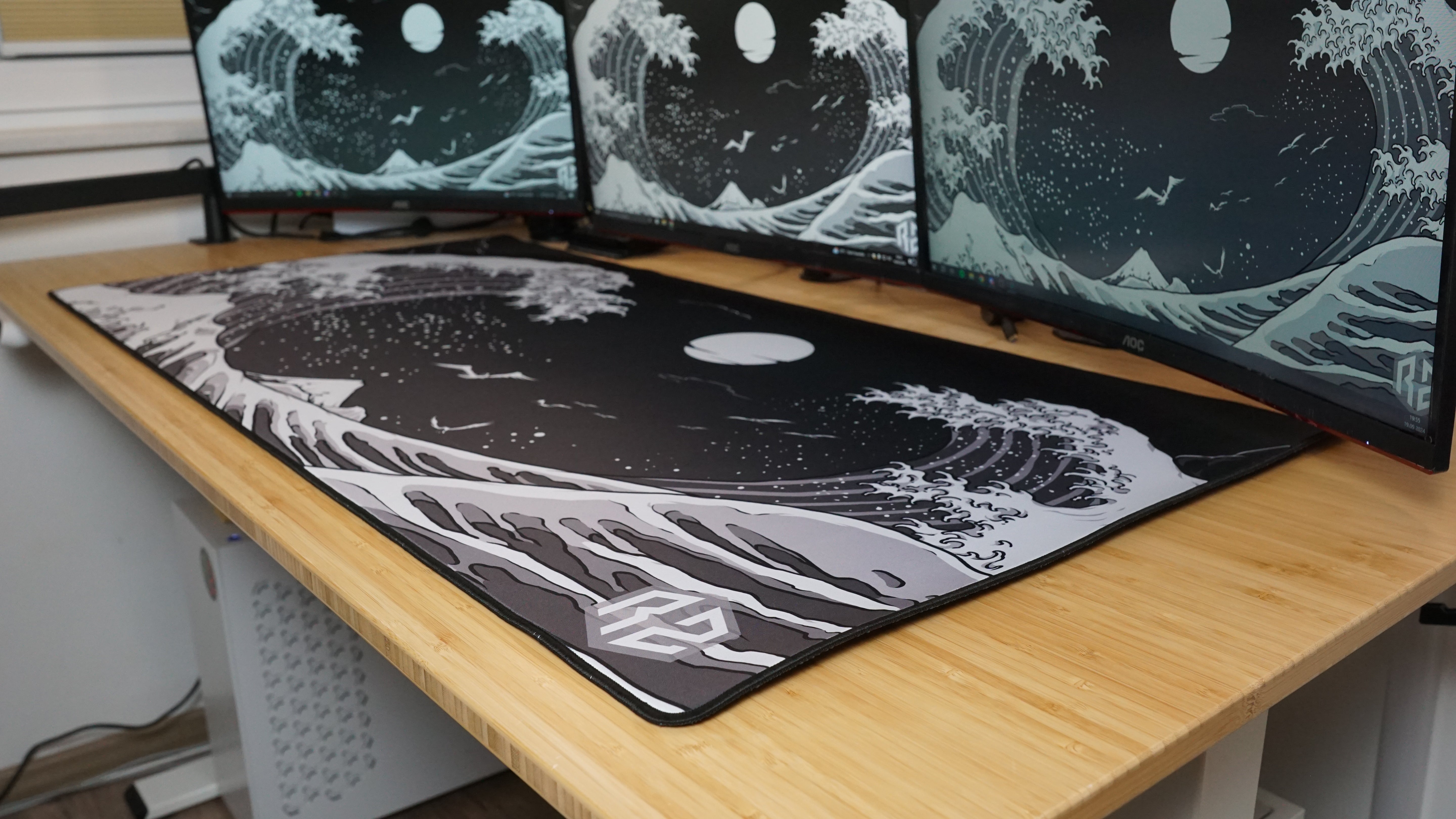 RZ Mousepad Kangawa Black - Control