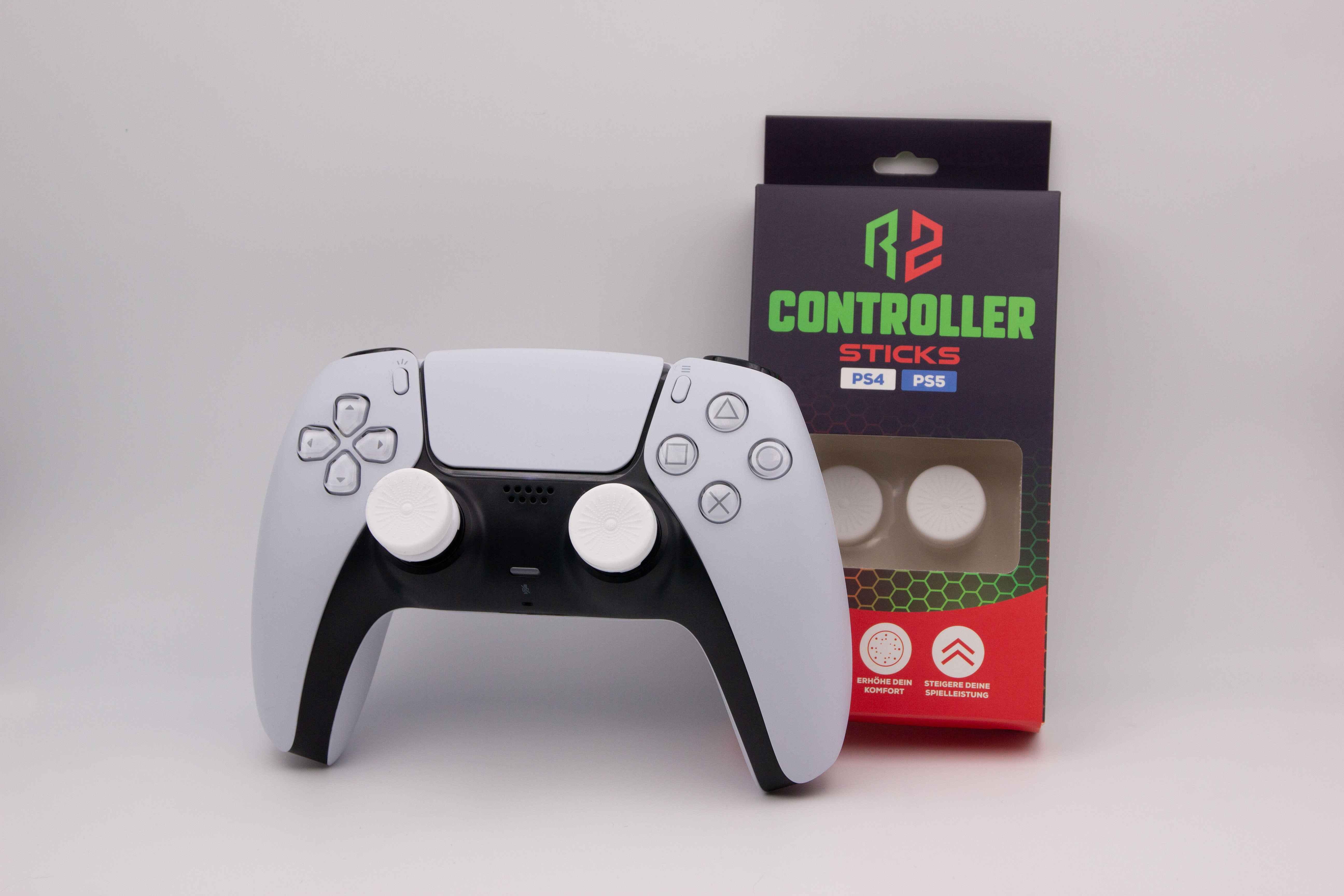 RZ Controller Sticks White - (PS4/PS5)