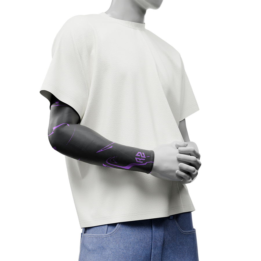 RZ Arm Sleeve - Black & Purple Edition