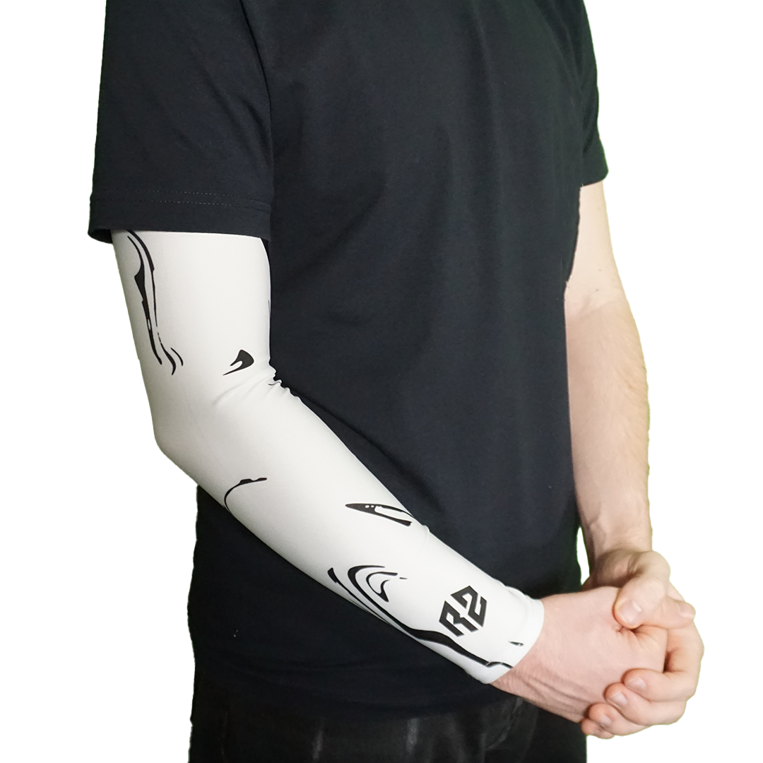 RZ Arm Sleeve - White & Black Edition