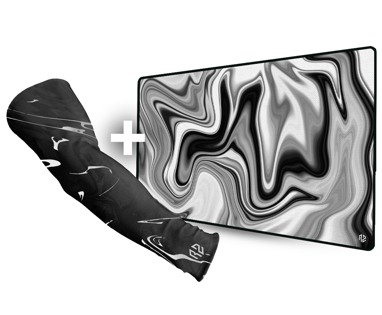 RZ BLACK BUNDLE - Mousepad (Speed) + Arm Sleeve