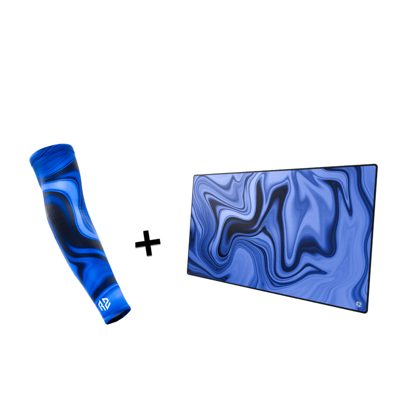 RZ BLUE BUNDLE - Mousepad (Speed) + Arm Sleeve