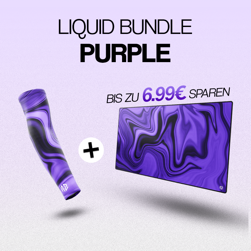 RZ PURPLE BUNDLE - Mousepad (Speed) + Arm Sleeve