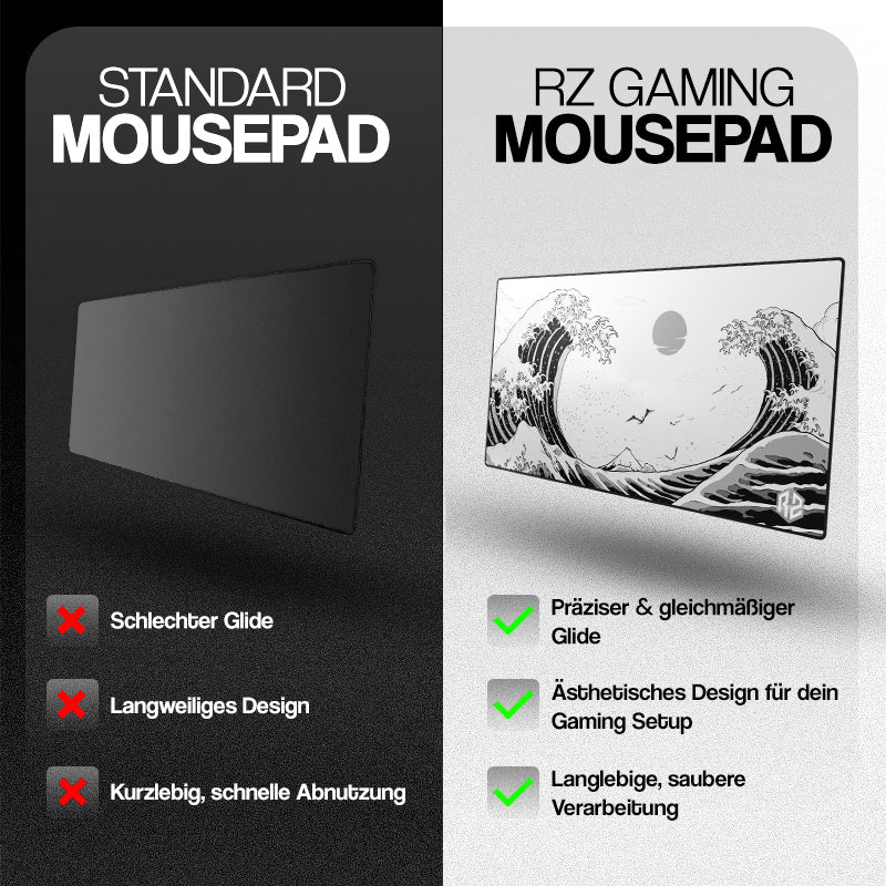 RZ Mousepad Kangawa White - Speed