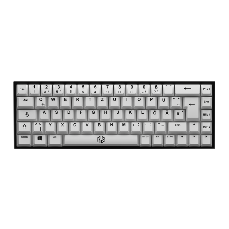 RZ Gaming Keyboard - RZ 65 HE White