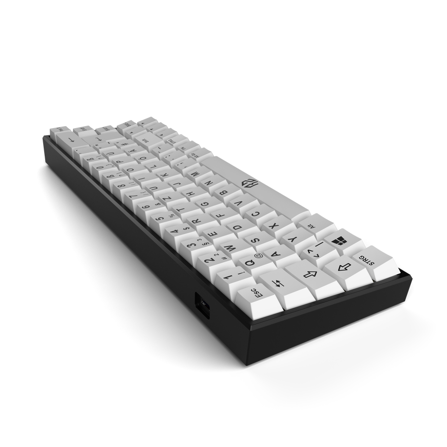 RZ Gaming Keyboard - RZ 65 HE White