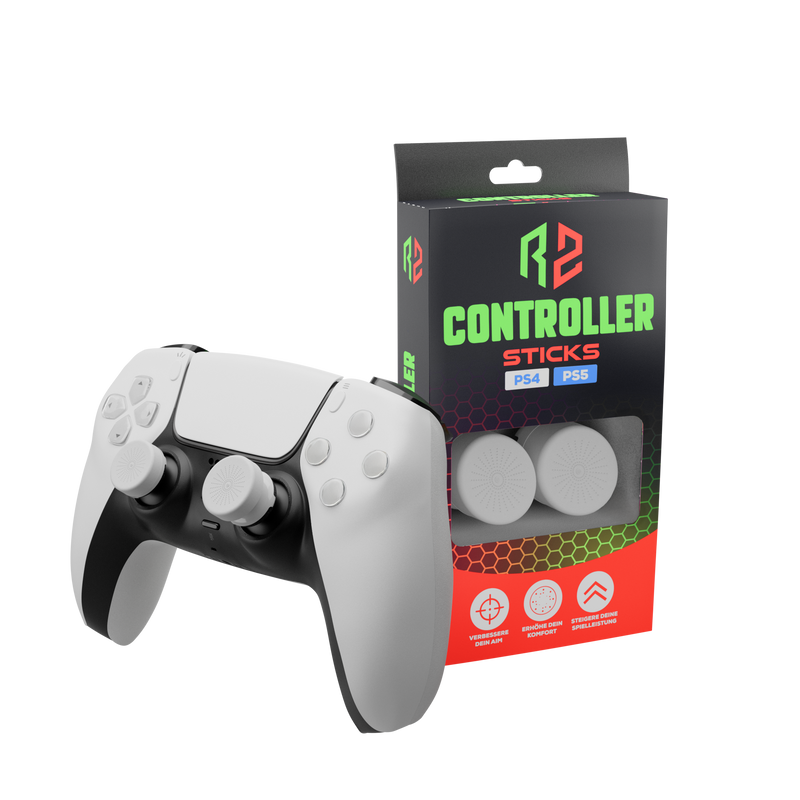 RZ Controller Sticks White - (PS4/PS5)