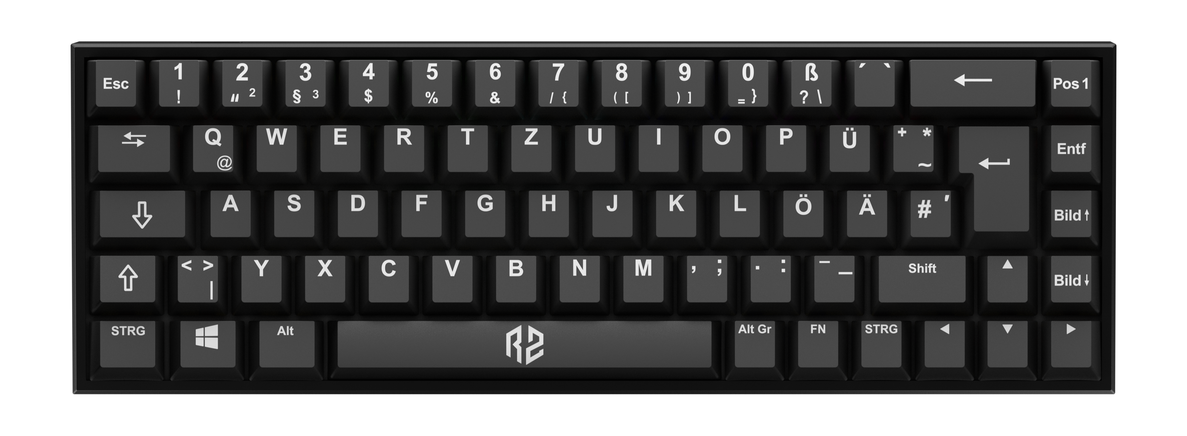 RZ Gaming Keyboard - RZ 65 HE Black