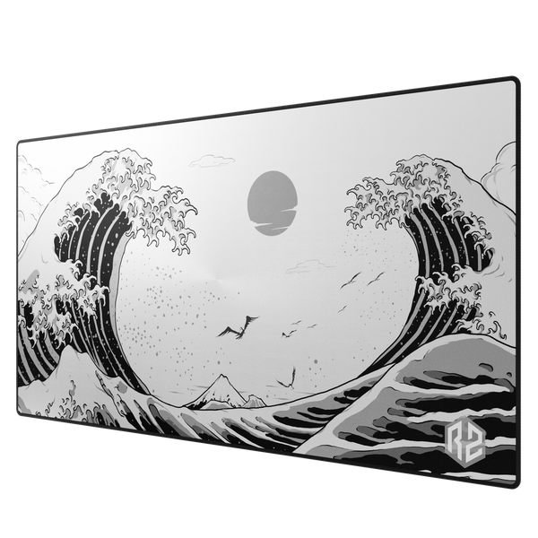 RZ Mousepad Kangawa White - Control (1200x600x4)