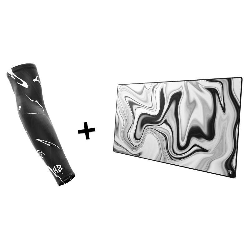 RZ BLACK BUNDLE - Mousepad (Speed) + Arm Sleeve