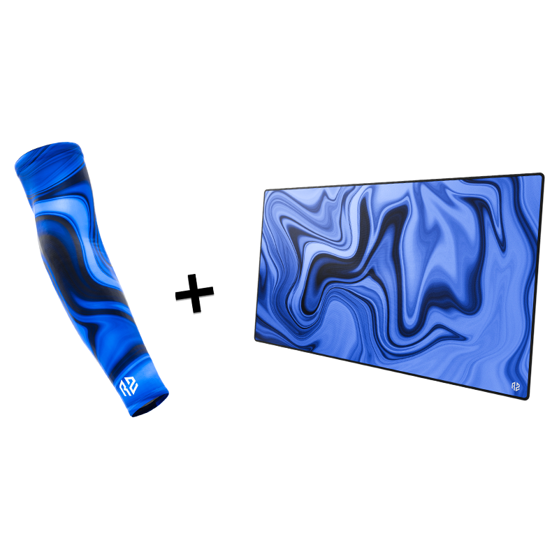 RZ BLUE BUNDLE - Mousepad (Speed) + Arm Sleeve