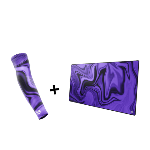 RZ PURPLE BUNDLE - Mousepad + Arm Sleeve