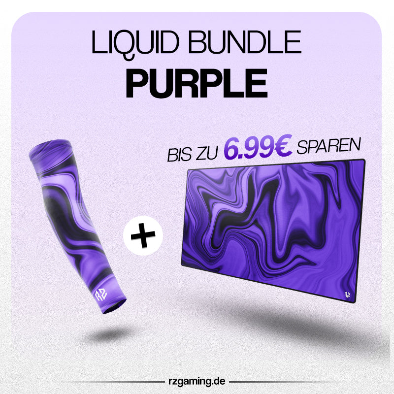 RZ PURPLE BUNDLE - Mousepad (Speed) + Arm Sleeve