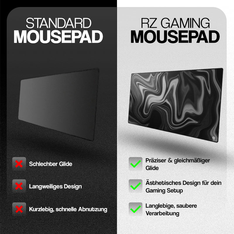 RZ Mousepad Liquid Black - Speed