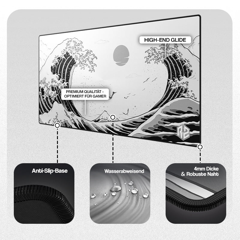 RZ Mousepad Kangawa White - Speed