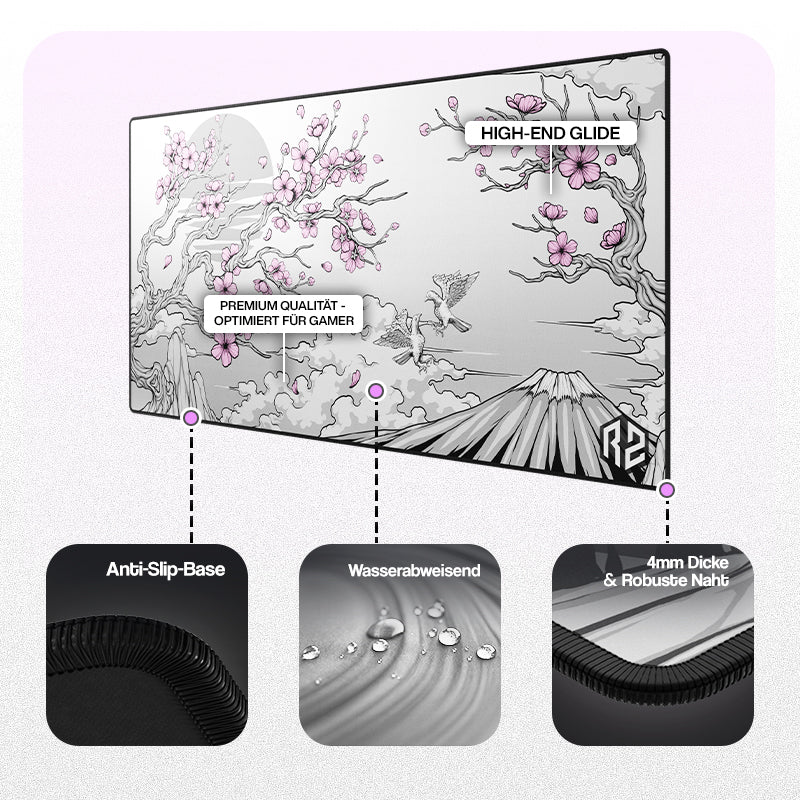 RZ Mousepad Sakura White - Speed